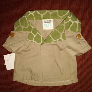 Lil boy safari button up